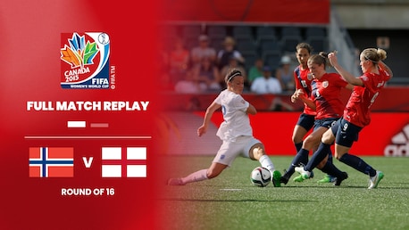 Noruega vs Inglaterra | Octavos de final | Copa Mundial Femenina de la FIFA Canadá 2015™ | Partido Completo