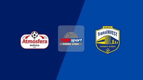 Atmosfera - TransINVEST | Pirma Lyga 2025 | Spiel in voller Länge