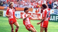 PREBEN ELKJAER LARSEN CAMPIONATO SERIE A 1985-86 VERONA-MILAN