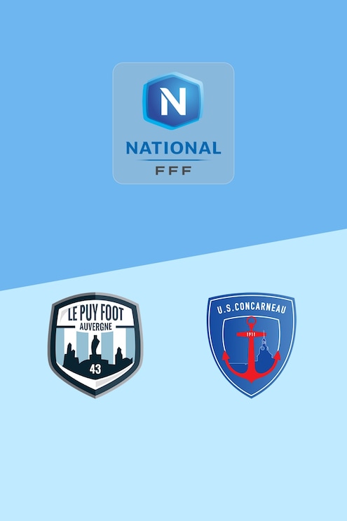 Le Puy Foot v Concarneau | Championnat National 2025/2026 | Full Match Replay