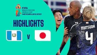 Guatemala vs Japón