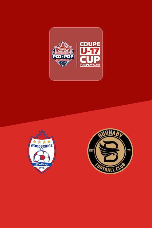 Woodbridge x Burnaby FC | Boys' 2025 PDP U-17 Cup | Jogo completo