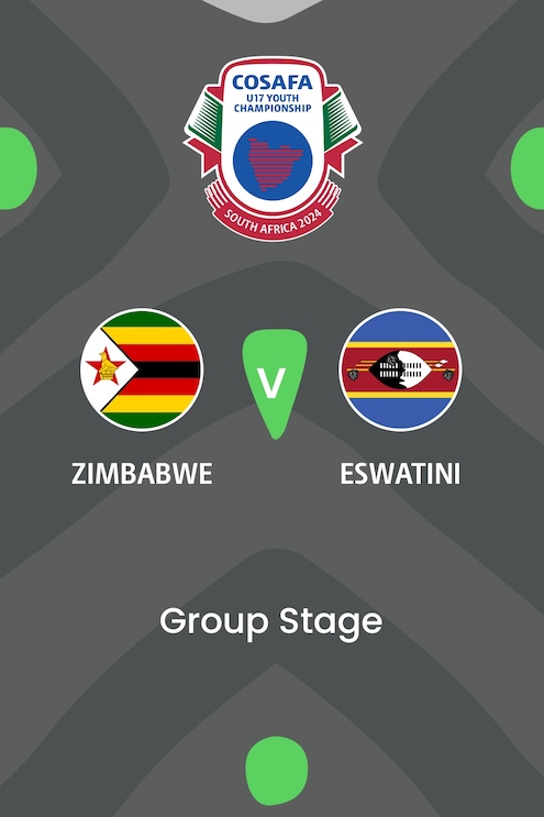 Zimbabwe - Eswatini | Gruppenphase | CAF U-17 Africa Cup of Nations 2025 | COSAFA-Qualifikationsturnier | Spiel in voller Länge