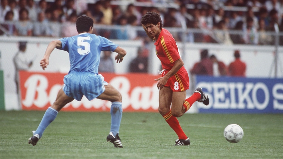 Enzo Scifo Goal 16' | Iraq vs Belgium | 1986 FIFA World Cup Mexico™
