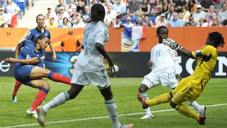 Le but de Marie Laure Delie 55' | Nigeria - France | Coupe du Monde Féminine de la FIFA, Allemagne 2011™
