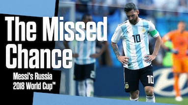 Chance perdida: Messi na Copa do Mundo de 2018