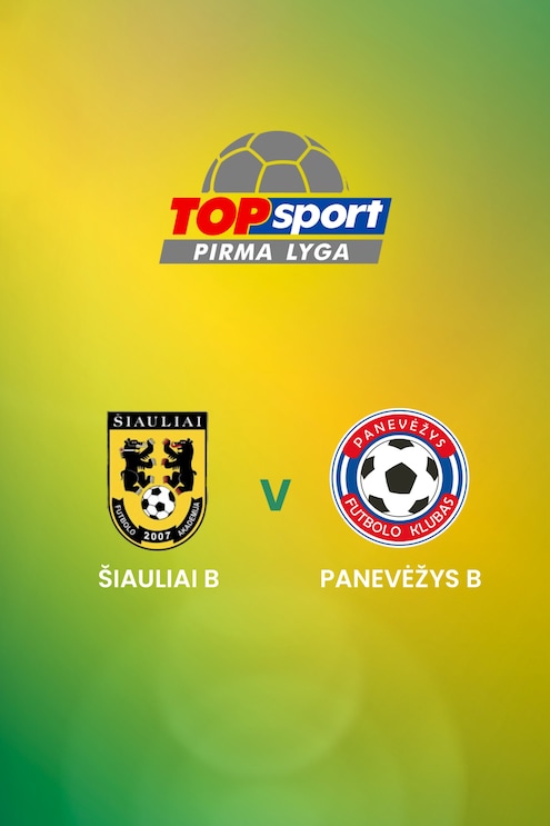 FA Šiauliai B v FK Panevėžys B | TOPsport Pirma lyga | Full Match Replay