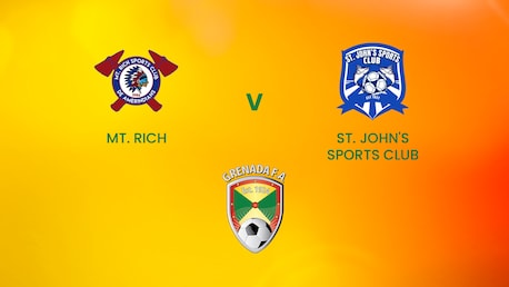 Mt. Rich Football Club v St. John's Sports Club | Premier League | Grenada | Full Match Replay
