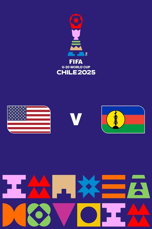 EUA x Nova Caledônia | Grupo E | Copa do Mundo Sub-20 da FIFA Chile 2025™ | Jogo completo