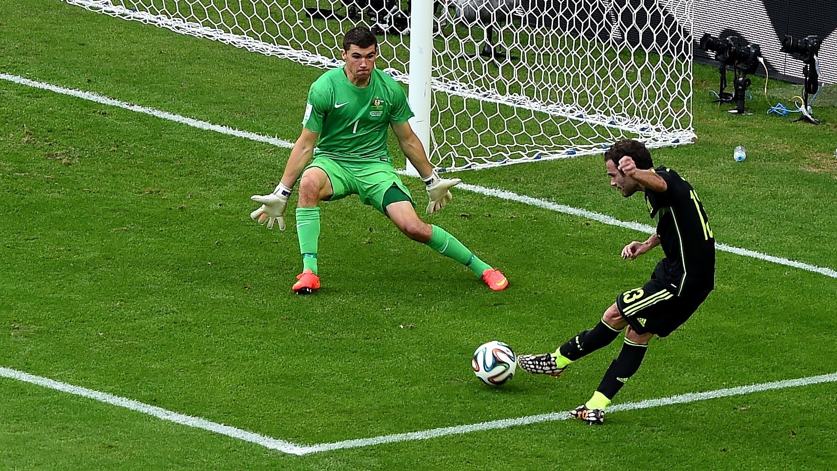 Juan Mata Goal 81' | Australia v Spain | 2014 FIFA World Cup Brazil™