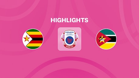 Zimbabwe vs Mozambique | Partido por el tercer puesto | COSAFA U-17 Girls' Championship 2025 | Highlights