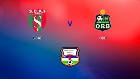 SCAF - ORB | Ligue de Bangui 2024/2025 | Match Completo