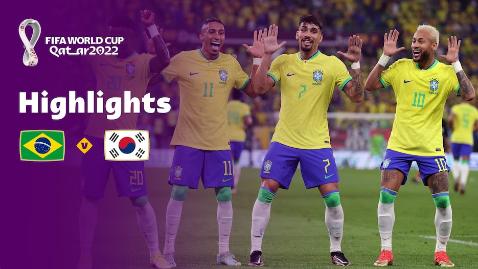 Brésil - République de Corée | Huitièmes de finale | Coupe du Monde de la FIFA, Qatar 2022™ | Résumé vidéo