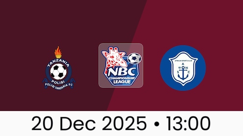 Polisi Tanzania v African Sports Club | Championship League 2025/26
