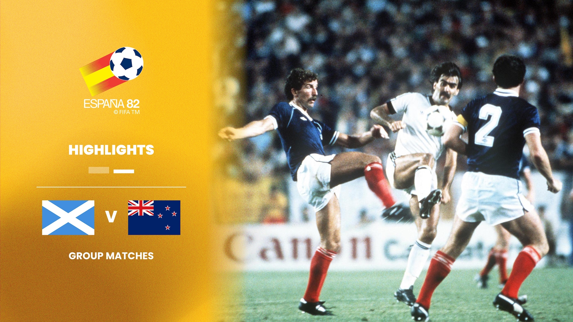 Escocia vs Nueva Zelanda | Grupo 6 | Copa Mundial de la FIFA España 1982™ | Highlights