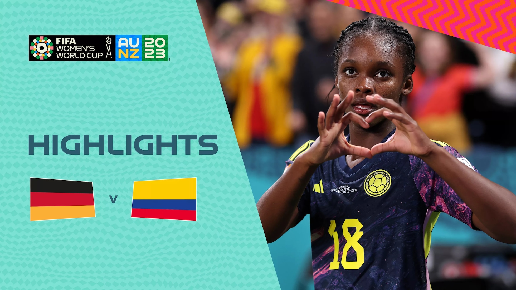 Alemania vs Colombia | Grupo H | Copa Mundial Femenina de la FIFA Australia & Nueva Zelanda 2023™ | Highlights