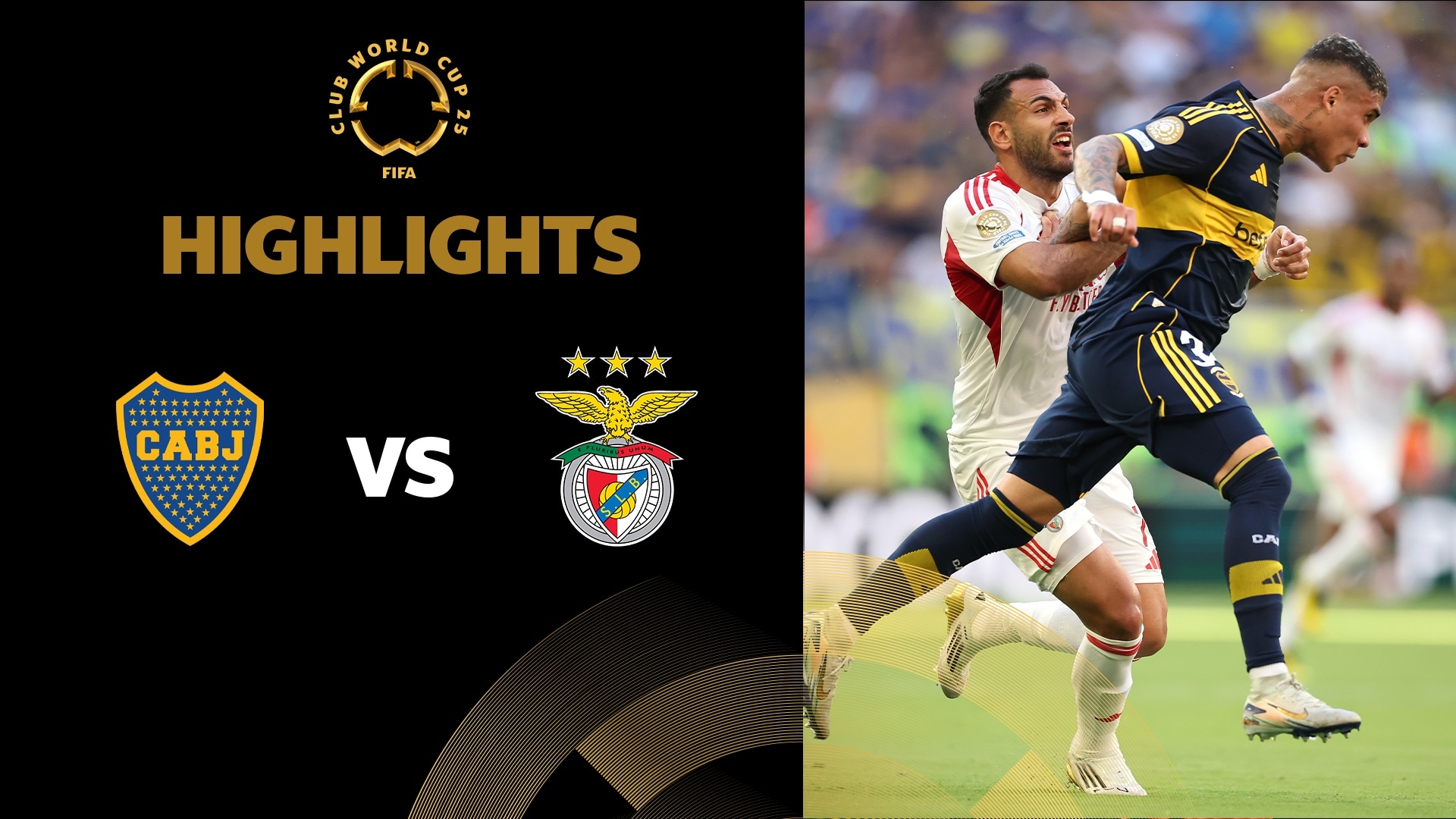 CA Boca Juniors x SL Benfica | Grupo C | FIFA Club World Cup 2025™ | Melhores momentos