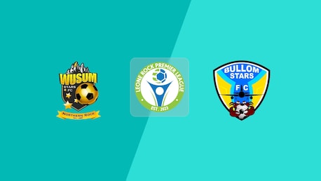 Wusum Stars FC - Bullom Stars FC | Leone Rock Premier League 2024/25 | Match completo