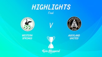 Western Springs - Auckland United FC | Finale | Kate Sheppard Cup | Résumé vidéo