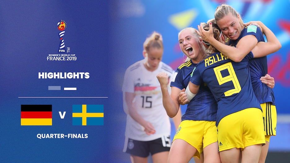 Deutschland - Schweden | Viertelfinale | FIFA Frauen-Weltmeisterschaft Frankreich 2019™ | Highlights