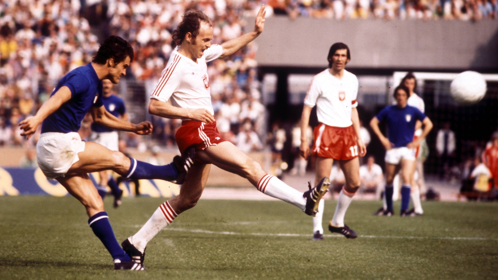 Gol de Fabio Capello 85' | Polonia vs Italia | Copa Mundial de la FIFA Alemania 1974™