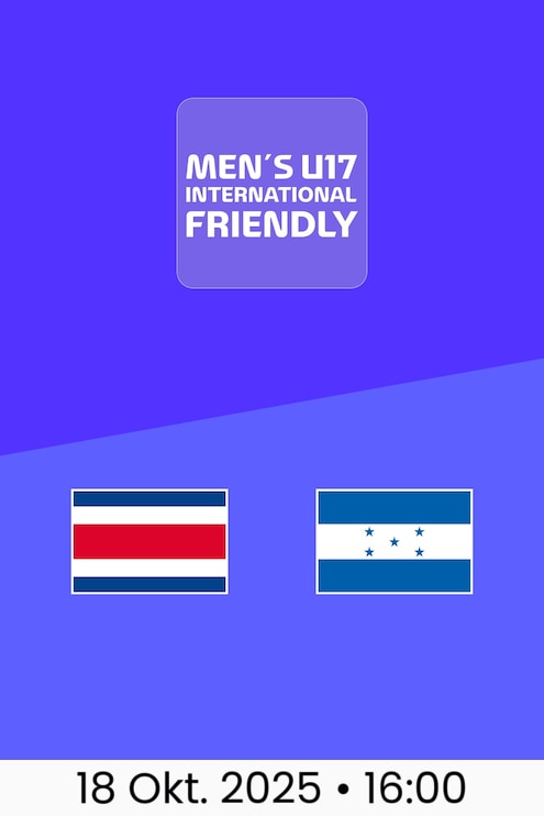 Costa Rica - Honduras | Internationales Freundschaftsspiel U17