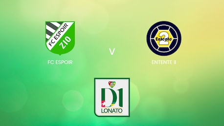 FC Espoir - Entente II | Championnat de Première Division D1 2024/25 | Spiel in voller Länge