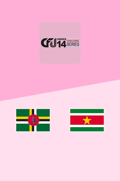 Dominica - Suriname | CFU Girls' Challenge Series U14 2025 | Match completo