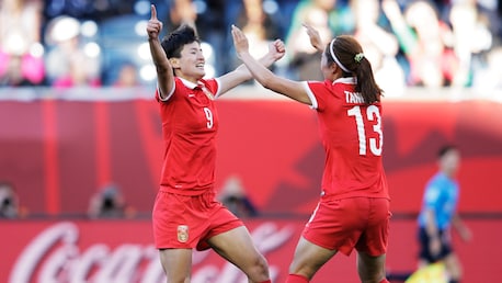 Gol de Wang Shanshan aos 59' | China - Nova Zelândia | Copa do Mundo Feminina FIFA 2015, no Canadá