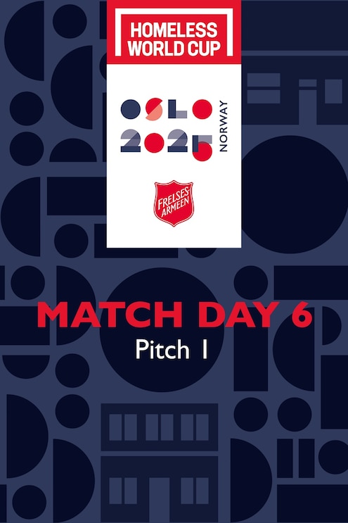 Homeless World Cup Día 6 | Campo 1 | Partido completo