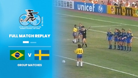 Brasilien - Schweden | Gruppe B | FIFA Frauenfussball-Weltmeisterschaft VR China 1991™ | Spiel in voller Länge