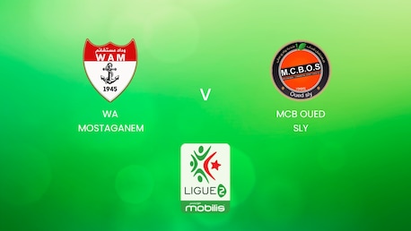 WA Mostaganem - MCB Oued Sly | Ligue 2 2024/25 | Algerien | Spiel in voller Länge