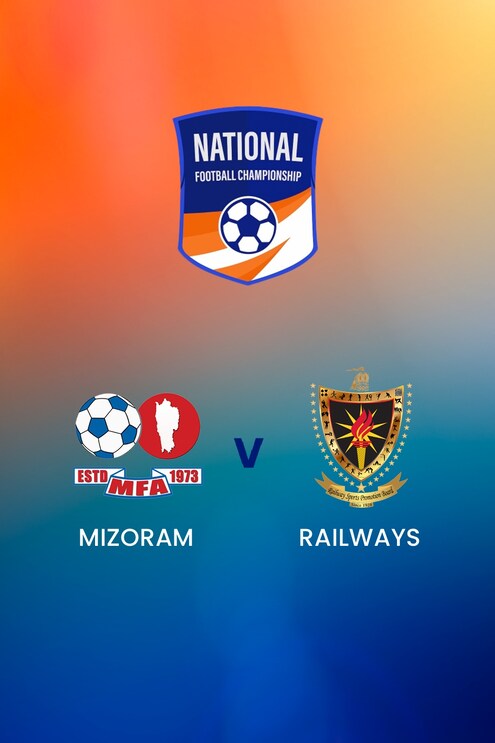 Mizoram vs Railways | Grupo B | Santosh Trophy | Partido completo