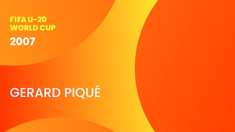 Gerard Piqué a 20 anni | Coppa del Mondo FIFA U-20 Canada 2007