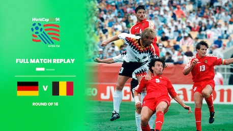Germany v Belgium | Round of 16 | 1994 FIFA World Cup USA™ | Full Match Replay