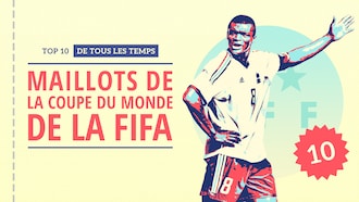 Les maillots de l'équipe de France à la Coupe du Monde | Top 10 de tous les temps
