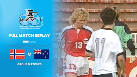 Norwegen - Neuseeland | Gruppe A | FIFA Frauenfussball-Weltmeisterschaft VR China 1991™ | Spiel in voller Länge