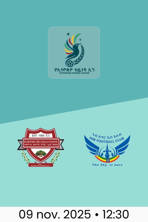 Nekemte Ketema - NIB | Ethiopian Higher League 2025
