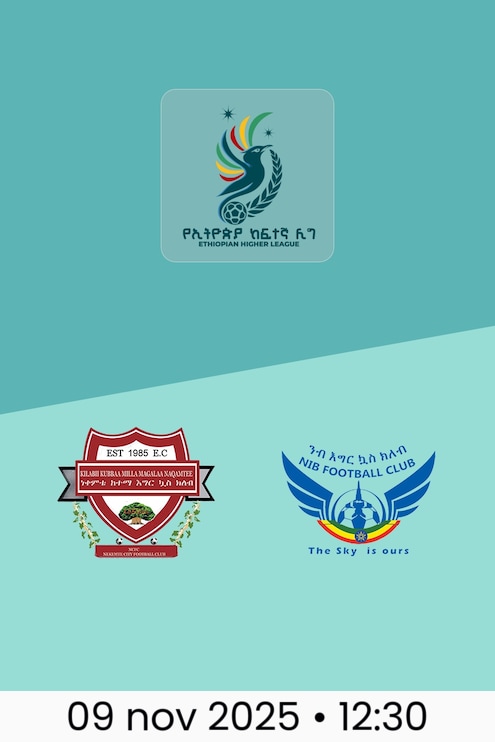 Nekemte Ketema - NIB | Ethiopian Higher League 2025