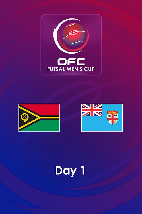 Vanuatu x Fiji | Dia 1 | Copa Masculina de Futsal OFC 2025 | Jogo completo