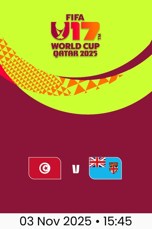 Tunisia v Fiji | FIFA U-17 World Cup Qatar 2025™
