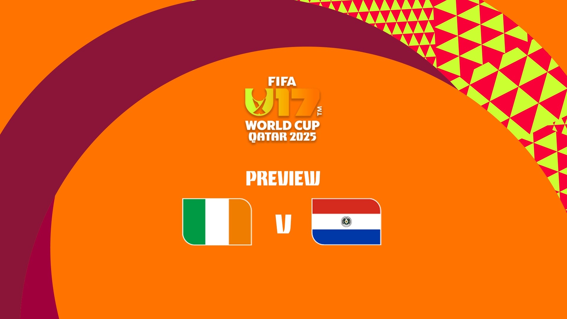 República da Irlanda x Paraguai | Copa do Mundo Sub-17 da FIFA Catar 2025™ | Prévia da partida