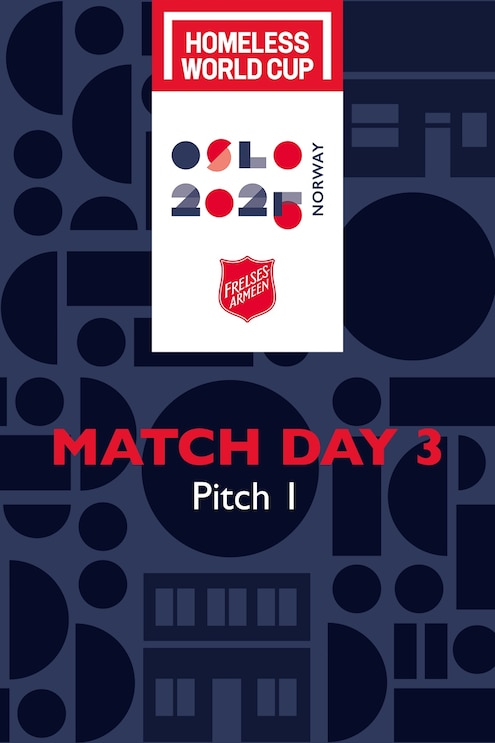Homeless World Cup Día 3 | Campo 1 | Partido completo