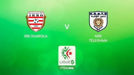 IRB Ouargla vs NRB Teleghma | Ligue 2 2024/2025 | Argelia | Partido Completo