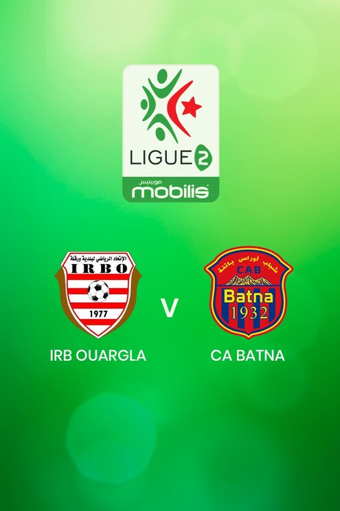 IRB Ouargla - CA Batna | Ligue 2 2024/2025 | Algerien | Spiel in voller Länge
