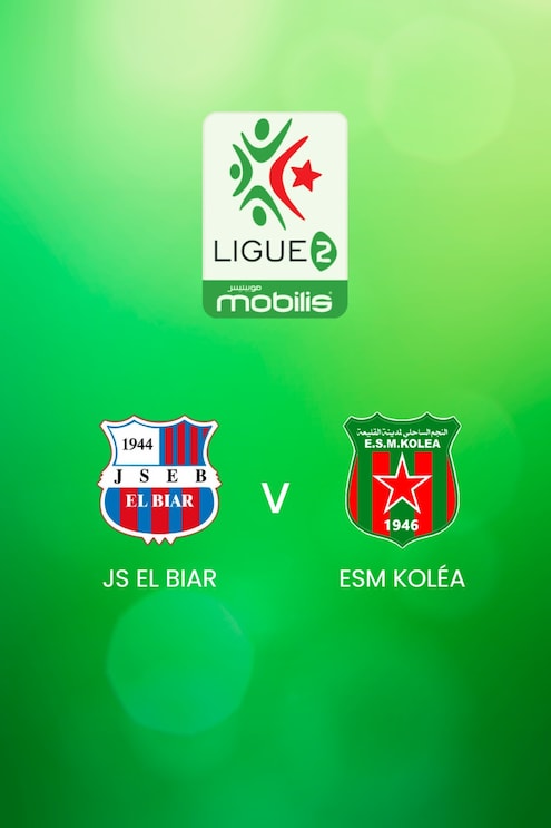 JS El Biar v ESM Koléa | Ligue 2 2024/25 | Algeria | Full Match Replay