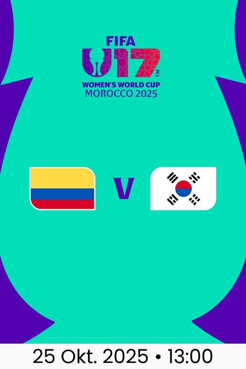 Kolumbien - Republik Korea | Gruppe E | FIFA U-17-Frauen-Weltmeisterschaft Marokko 2025™
