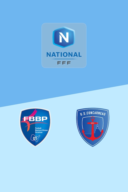 Bourg-Péronnas - Concarneau | Campionato Nazionale 2025/2026 | Match completo