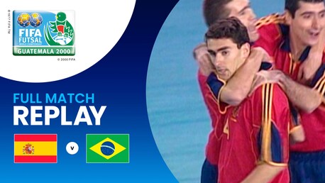 Spagna - Brasile | Finale | FIFA Futsal World Championship Guatemala 2000™ | Match completo