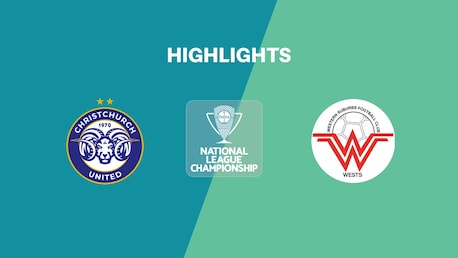 Christchurch United vs Western Suburbs | Campeonato de la Liga Nacional 2025 | Highlights